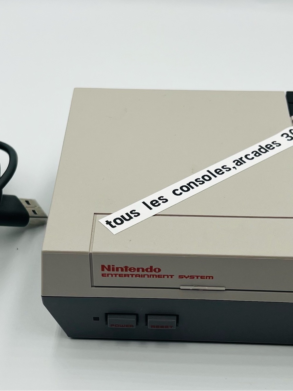 Nintendo NES Classic Console in Light Gray and Dark Gray